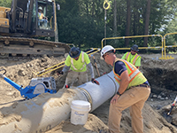 Drainage Pipe Installation